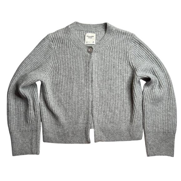 Abercrombie & Fitch Rhinestone Button Cardigan - Picture 2 of 8